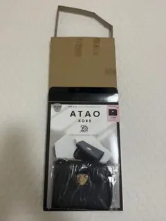 ATAO 20th ANNIVERSARY BOOK ミニ財布 ブラックのサムネイル