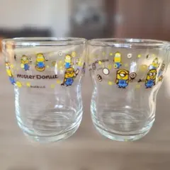 ミニオン ガラスコップ 2個セット