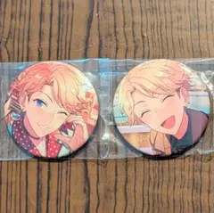 あんスタ　テーマスカウト　缶バッジ　鳴上嵐