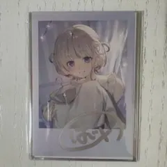 轟はじめ 誕生日記念2025 直筆ブロマイドカード ホロライブ hololive