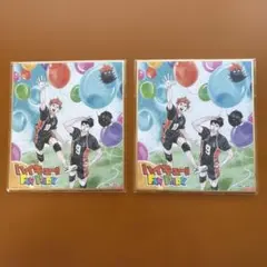 ハイキュー!! ファンパーク色紙2枚セット