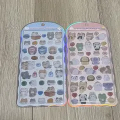 コットンパフィシール　セット