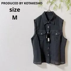 ♡PRODUCED BY KOTAKESHO♡小竹正ノースリーブシャツ ブラウス - メルカリ