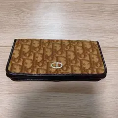 クリスチャンディオール トロッター 二つ折り財布 ブラウン - メルカリ