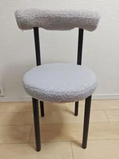 ライトグレー ダイニングチェア