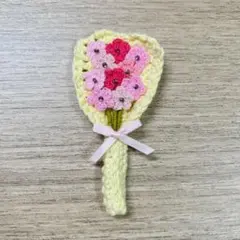 枯れない花束　ミニブーケ　小花　ピンク