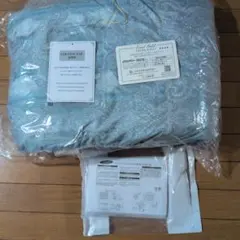 春セール中ホワイトダックダウン羽毛布団シングル 150x210cm軽量夏用1枚のサムネイル