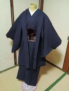 42054 江戸小紋 人間国宝中村勇二郎 川端柄 - メルカリ