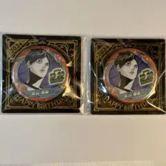 ハイキュー　バースデイ 缶バッジ 2024 影山飛雄　影山　2個セット
