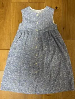 agnes b. ENFANT 花柄 ノースリーブ ワンピース 8 ansのサムネイル