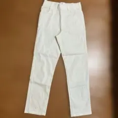 Restoration ホワイト スキニーパンツ S 八分丈