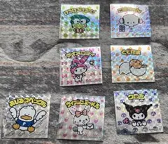 サンリオマンチョコ 7枚セット　クロミ　ペックル　ぐてたま　マイメロ　こぎみゅん