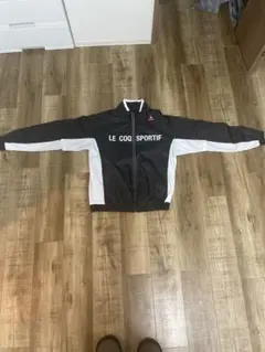 LE COQ SPORTIF ジャケット L ブラック/ホワイト