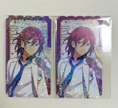 あんスタ 七種茨 スタフォニ4th チケット風ホロカード 2枚セット