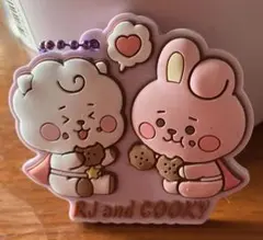 BT21 RJとCOOKY ラバーマスコット ボールチェーン