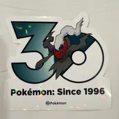 韓国限定ポケモン30周年ランダムステッカーパック　ダークライ ダークライ ポケモン 30周年記念 ランダム ステッカー ポップアップ