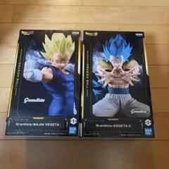 フィギュア　Grandista Mベジータ ゴジータブルー2種セット