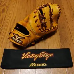 美品　ミズノ　ビクトリーステージ　ファーストミット　グローブ　大人用 MIZUNO ミズノ 野球 軟式ファーストミット ビクトリーステージ