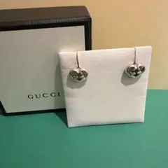 GUCCI インターロッキングG ハート ピアス