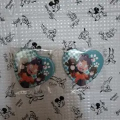 忍たま乱太郎 きり丸 ナンジャタウン ハート缶バッジ