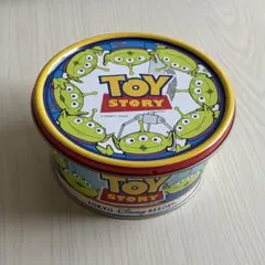 ディズニー　トイストーリー　クッキー缶　お菓子缶