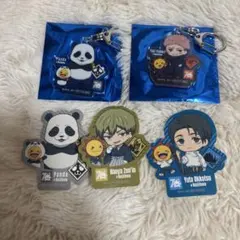 呪術廻戦 コジマ アクキー ステッカー 禪院直哉 虎杖悠仁 乙骨憂太 パンダ