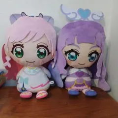 ひろがるスカイプリキュア　ぬいぐるみ　キュアプリズム　キュアマジェスティ