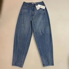 新品タグ付アンドゲージ☆ライトブルー デニムパンツ SS