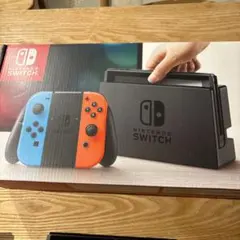 Nintendo Switch 本体 青／赤 附属品付き 動作確認済み