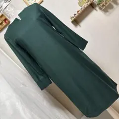 極美品　ナチュラルビューティーベーシック　ワンピース　グリーン系