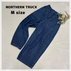 【ノーザントラック】デニムパンツ M ブルー リメイク 生地