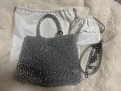 ANTEPRIMA スタンダード スクエア ミディアム/シルバー