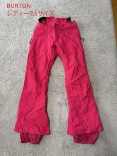 値下げ！BURTON スノーボードパンツ ピンク レディースSサイズ