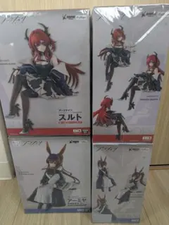 【新品・未開封品】アークナイツ ぬーどるストッパーフィギュア 2種４点セット