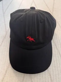 POLO CHAMPS ブラックキャップ 新品タグ付き