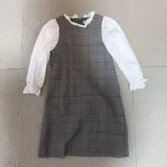 branshes チェック柄 ワンピース 110