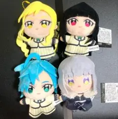 ロックは淑女の嗜みでして ぬいぐるみマスコット　全4種セット
