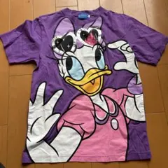 ディズニー デイジーダック Tシャツ パープル