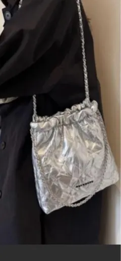 NOROMORO 2way キルティング チェーンショルダーバック ハンドバック