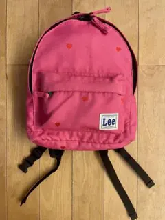 Lee リー キッズリュック ピンク ハート柄のサムネイル