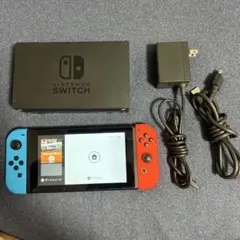 Nintendo Switch 本体 青/赤 Joy-Con 美品
