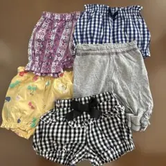 ボトムス5点セット（フリル・リボン付き）