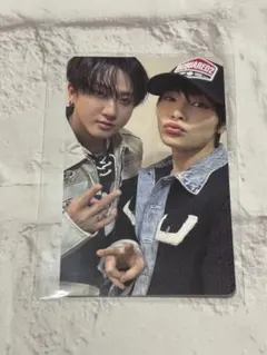 スキズ チャンビン アイエン ユニット購入特典 トレカ dominate エコパ