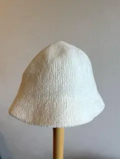 ホワイト チューリップハット