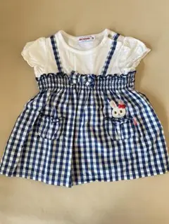 ミキハウスうさこワンピース