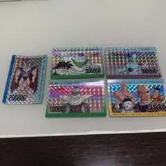 ドラゴンボールZ PPアマダカード5枚セット