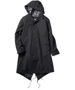 ワークマン　コールドウェザー　バッグインモッズレインコート