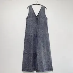 新品未使用❤️ケミカルウォッシュ デニムサロペットのサムネイル