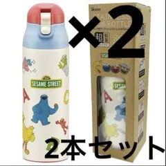 【新品未開封品】Skaterセサミストリート500㎖ 保温 保冷 ステンレス水筒のサムネイル