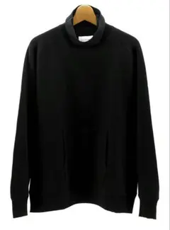 STILL BY HAND ハイネック　スウェット　BLACKのサムネイル